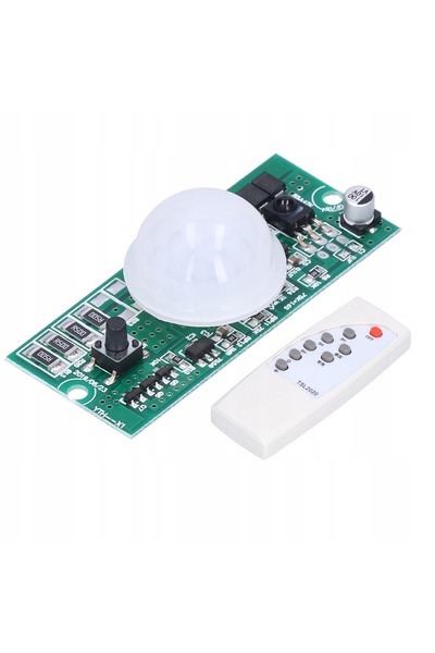 NO BRAND Modul senzor PIR Controler solar pentru lampă + Telecomandă