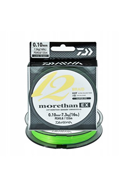 NO BRAND Daiwa More 12Bex 0.10 135m Fir textil
