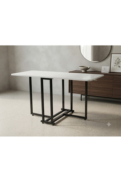 Butik Katlanır Paratik Mutfak Balkon Çok Amaçlı Masa, Çalışma Masası, Yemek M...