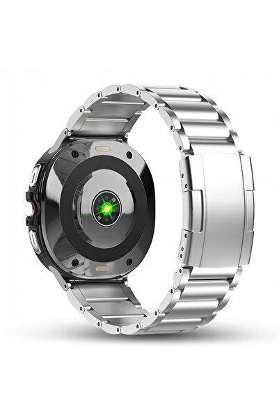 NO BRAND Brățară titanată JG Smart gri 22 mm pentru Galaxy Watch Ultra 47 mm