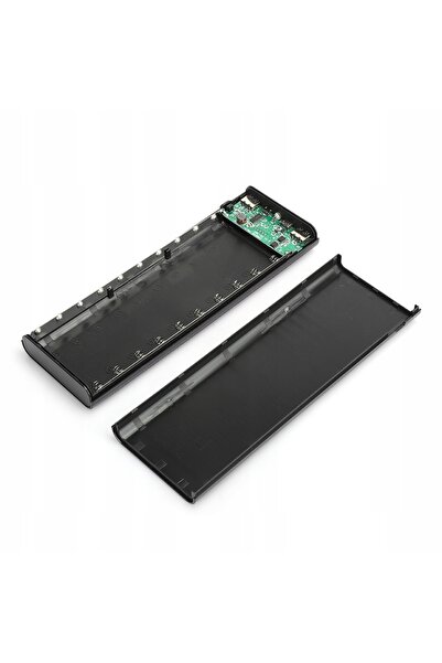 NO BRAND CARCASĂ PENTRU POWERBANK 10X 18650 5V 2A PENTRU ÎNCĂRCAREA RAPIDĂ A ...
