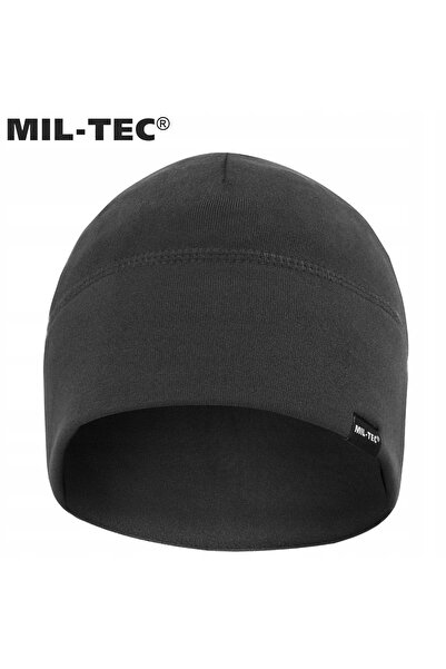 NO BRAND Căciulă de iarnă Mil-Tec, neagră, mărime unică, caldă pentru toamnă-...