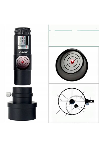NO BRAND Colimator laser de 1.25 inch cu 7 nivele de luminozitate reglabile, ...