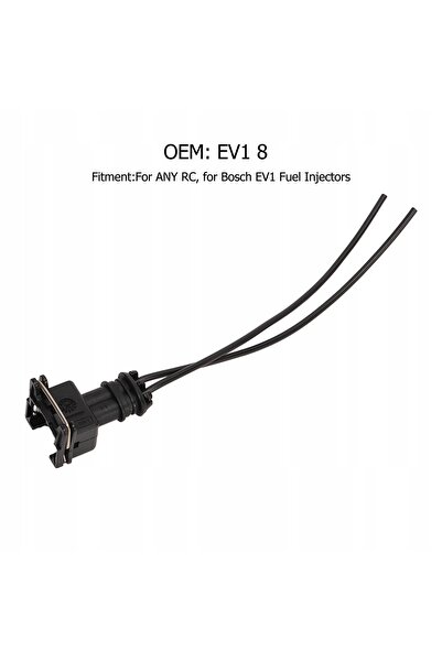 NO BRAND Conector terminal pentru cablaj, cutie injector, 2 pini EV1, 8 bucăți