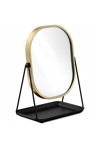 NO BRAND Oglindă cosmetică rotativă 360 Navaris °   Două fețe 18 X 22.6 cm, N...