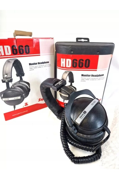 NO BRAND Superlux hd-660 pro 32 ohmi căști de studio dinamice cu spate închis