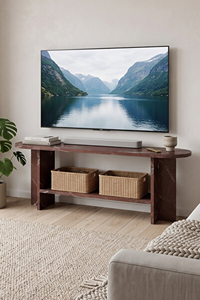 Skandi homeworks Amalfi TV Sehpası 120 cm Modern TV Ünitesi