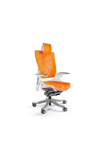 Unique Wau 2 Scaun de birou ergonomic TPE-12 Mango/Alb