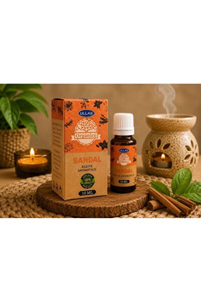 Ullas Sandal – Ulei Aromatic 10 ml | 100% , Aromaterapie