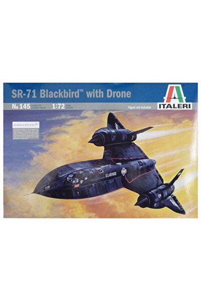 NO BRAND Italeri 0145 Avion SR-71 Blackbird cu model de dronă 1/72 - Italeri 145