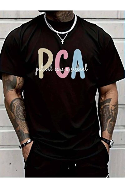 799 100% Cotton Best Patient Care Assistant PCA Nurse T-Shirt Men's Women's V...