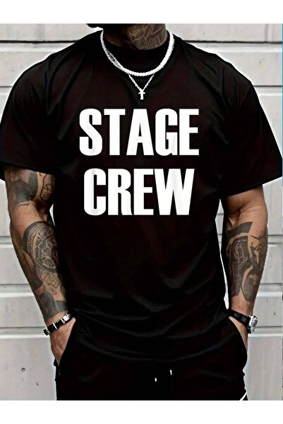799 100% Cotton Stage Crew - Theatre Staff Member T-Shirt Men's Women's Vinta...