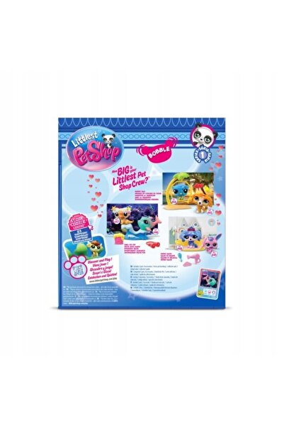 NO BRAND Littlest Pet Shop Shell-Fie Fun + set de coduri virtuale, figurine ș...