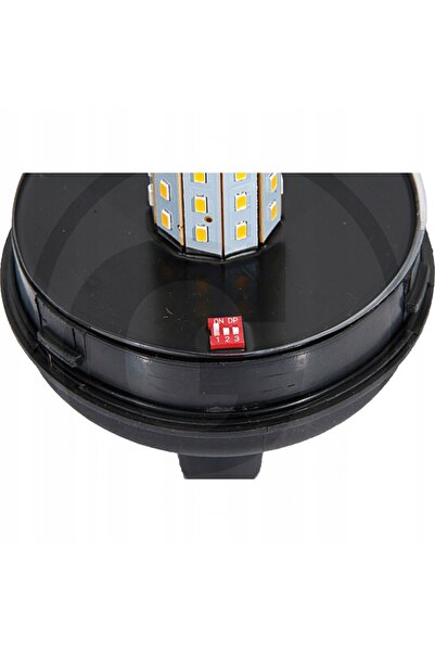NO BRAND Lumină de avertizare LED cu 3 moduri de clipire 12-24V