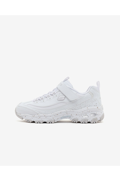 SKECHERS D'lites Büyük Erkek Çocuk Beyaz Sneakers 405327L WHT