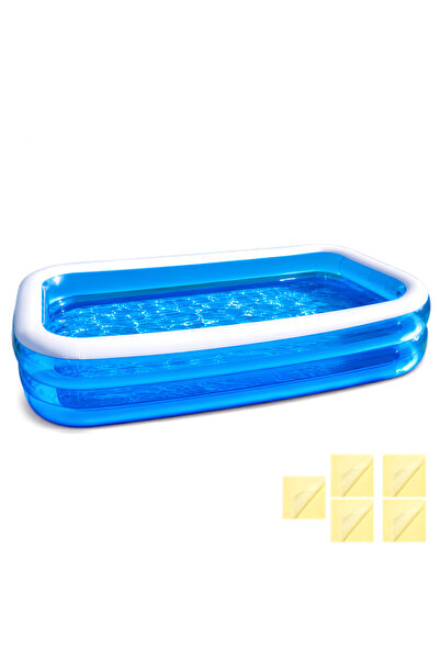 varioshop ®   Ορθογώνια Φουσκωτή Πισίνα, για εξωτερικούς χώρους, κήπο και αυλ...
