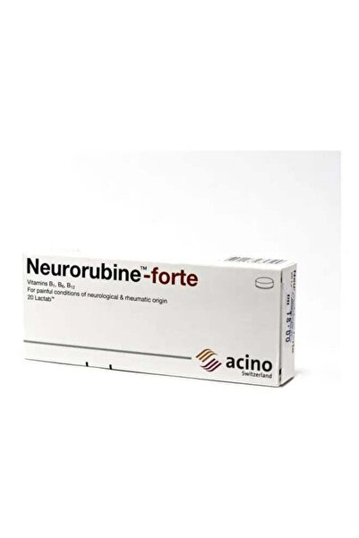 Generic Brand Neurorubine Forte Vitamin Supplement, Tab, 20S