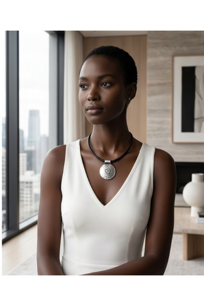 Geometrik Choker Kolye