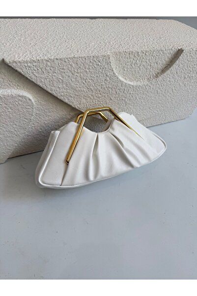 Mia Collection Ubud Model Wedding Engagement Evening Dress Bag White