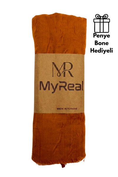 MyReal شال من خيزران الكراش - نسيج طبيعي لا يحتاج للكي (90x200 سم)