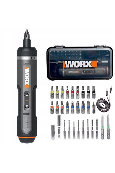WORX Set de șurubelnițe multifuncțional 4V, magnetic, WX242