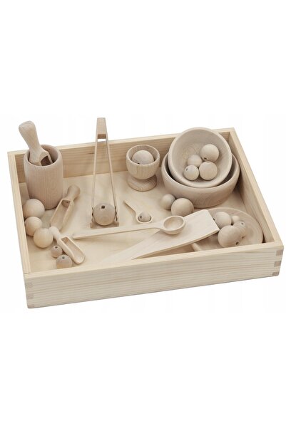 peewit Set MONTESSORI educativ din lemn pentru copii