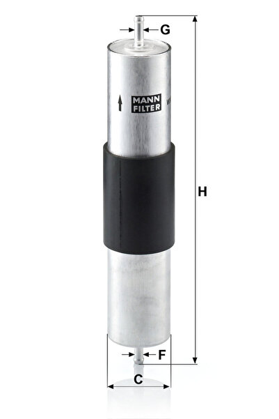 Mann-Filter FILTRU DE COMBUSTIBIL