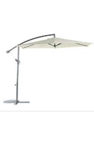 Sunfun Umbrela de soare pentru gradina Toscana ALB/Negru
