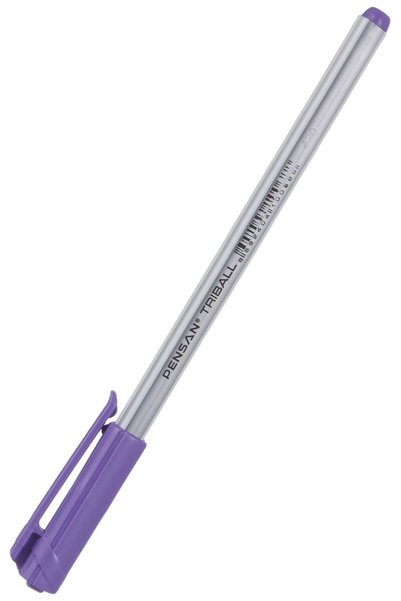 Pensan Trıball tükenmez kalem 1.0mm (1adet)-MOR