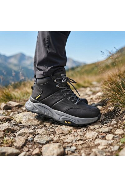 Voyager Lace-Up Outdoor Trekking Rubber Non-Slip Sole Water-Resistant Genuine...