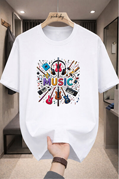 Pink Sky Premium Oversize T-Shirt 100% Cotton Unisex Comfortable Fit Trending...