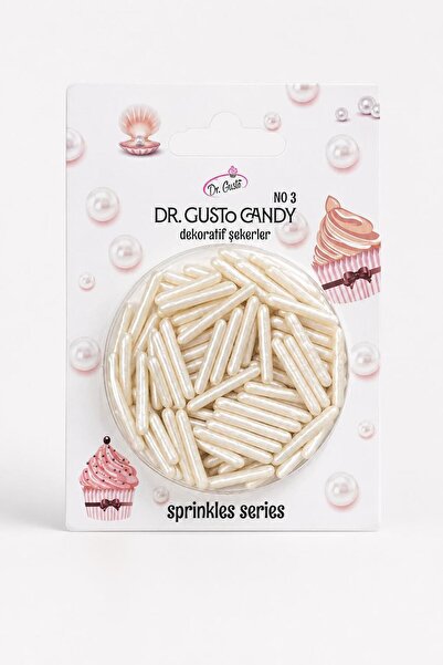 Dr. Gusto Spagetti Çubuk Pasta Süsleme Şekeri