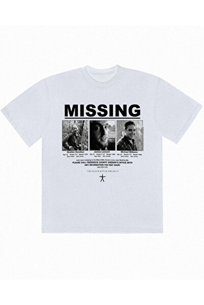 Grafftee Clothing Μπλουζάκι Blair Witch Project με στάμπα, unisex, oversized