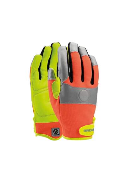 ardon Mechanical protective gloves made of Elastane, magnet on the side, oran...