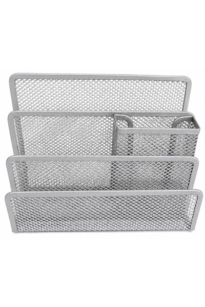 3A Metal File Rack and Desktop Document Organizer