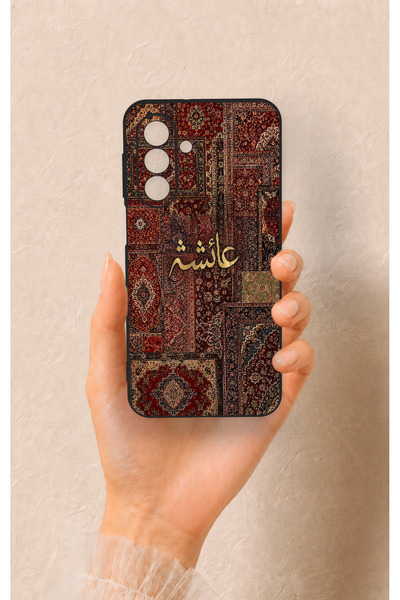 Vip Case Samsung A17 Uyumlu Vintage Halı Desenli Silikon Kılıf