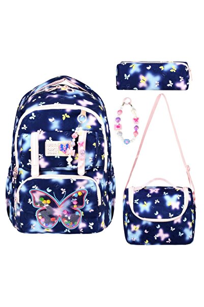 ULTIMATE BAG مجموعة حقائب مدرسية، حقيبة مدرسية فاخرة للغاية للفتيات، مزودة بإ...
