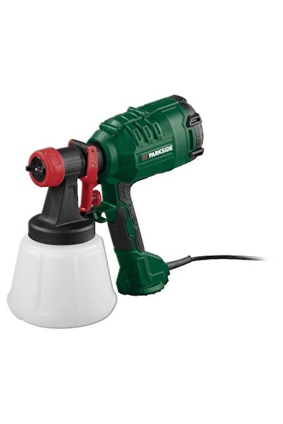 PARKSIDE Pistol de vopsit 450W, Recipient filetat pentru vopsea de 1200 ml, T...