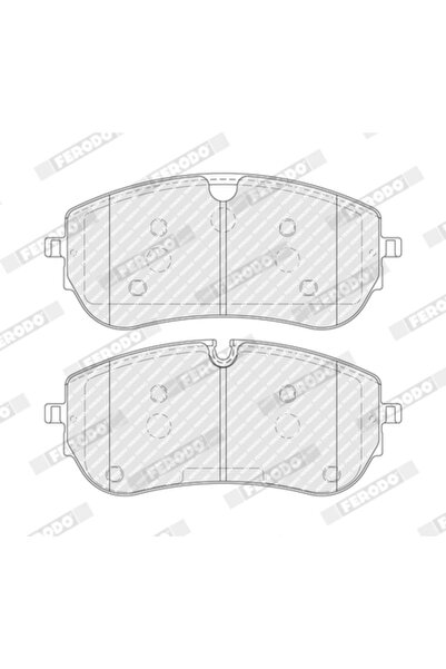 FERODO Set Placute Frana Frana Disc Land Rover Discovery Sport/Range Rover Ev...