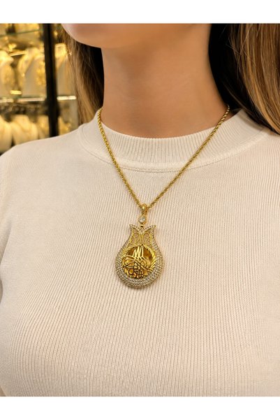 tgtakgüzelleş Altın Kaplama Turalı Kolye