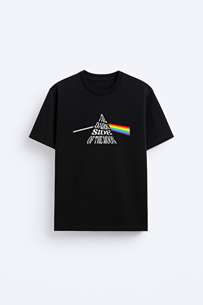 cesita Μπλουζάκι από βαμβάκι με στάμπα Pink Floyd σε μαύρο χρώμα
