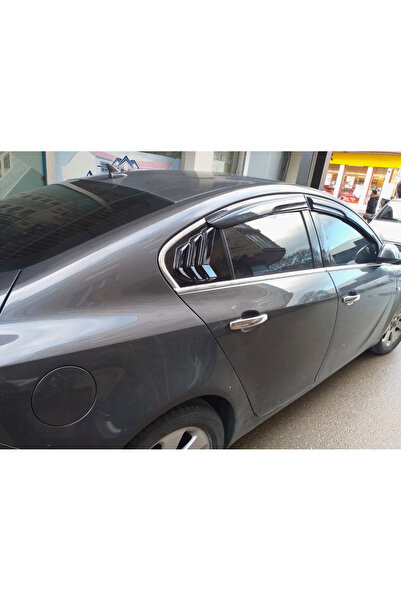 FV-TUNİNG Opel insignia kelebek cam vizörü 17-21 ithal Pianoblack