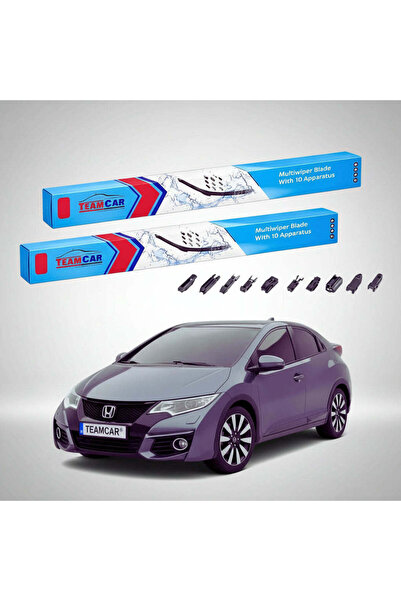 TEAMCAR Υαλοκαθαριστήρες Honda Civic IX FK Hatchback 2012-σήμερα |   Εμπρόσθι...