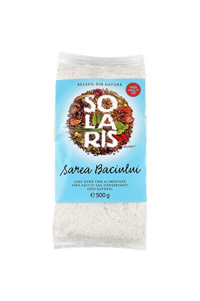 Solaris Plant Sare gema fina neiodata, Sarea Baciului, 500gr