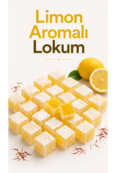 Şener Limon Aromalı Lokum 250 Gr