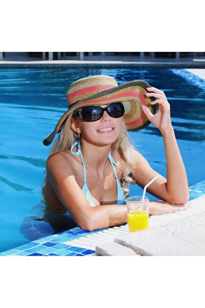 FIMILU Ochelari de soare femei, UV400, rame negre cu model pietricele , set c...