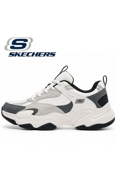 SKECHERS حذاء بوبس دييجو 118330 الرياضي للرجال باللون الرمادي