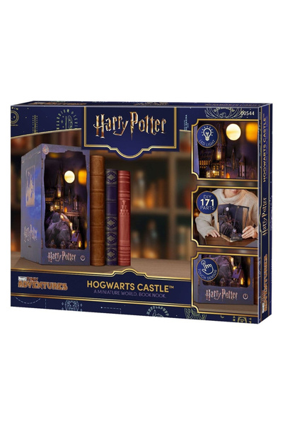 Revell Hogwarts Castle Book Nook - Miniature Diorama with LED