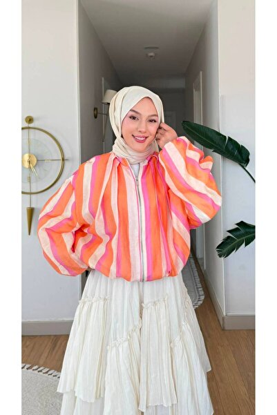NİLNUR MODA Yeni Sezon Kat Kat Vual Kraş Etek