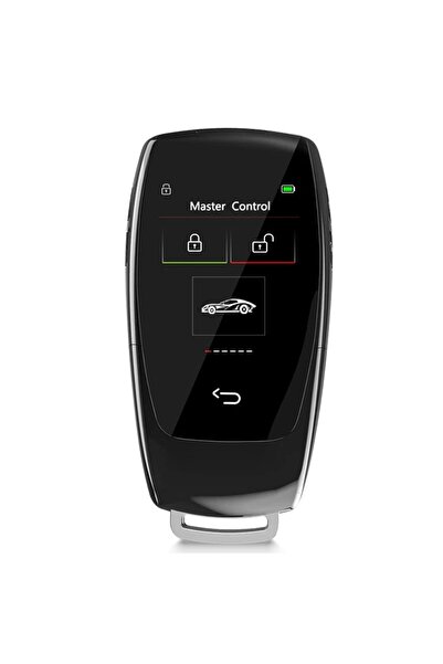 CerCip Smart Car Key with 799 Display Black, Keyless Entry Activation, 4 butt...